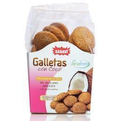 Galletas con Coco Sanalinea 200 gr | Sanavi - Dietetica Ferrer