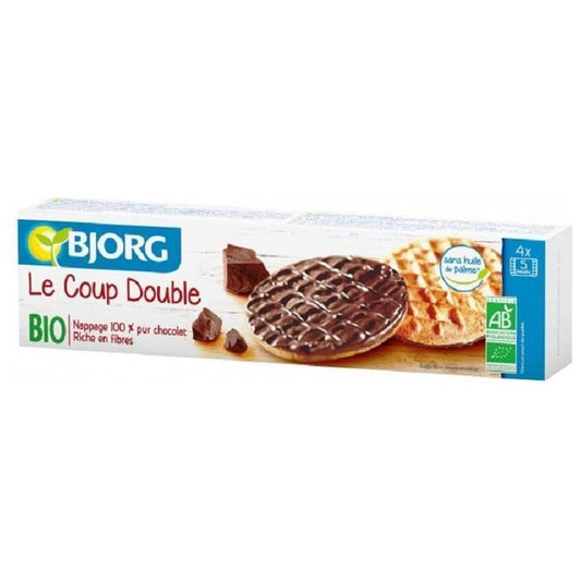 Galletas Cubiertas de Chocolate Bio 200 gr | Bjorg - Dietetica Ferrer