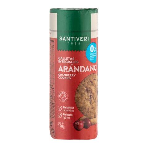 Galletas Digestive Arandanos 190 gr | Santiveri - Dietetica Ferrer