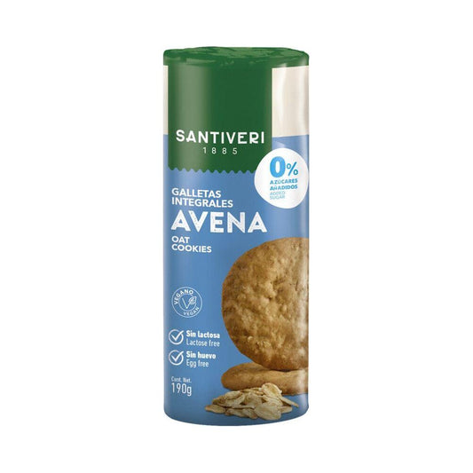 Galletas Digestive Avena 190 gr | Santiveri - Dietetica Ferrer