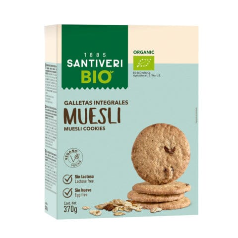 Galletas Digestive Muesli Bio 330 gr | Santiveri - Dietetica Ferrer