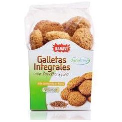 Galletas Integrales con Espelta y Lino 200 gr | Sanavi - Dietetica Ferrer