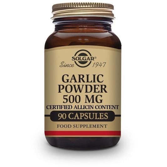 Garlic Powder 500 Mg 90 Capsulas | Solgar - Dietetica Ferrer