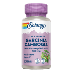 Garnicia Cambogia 500 mg 60 Capsulas | Solaray - Dietetica Ferrer