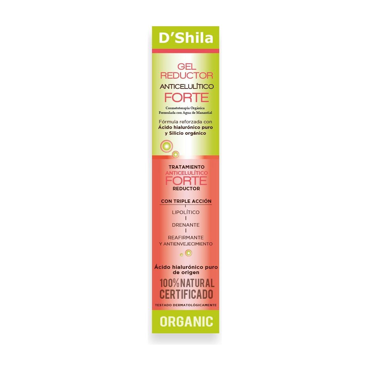 Gel Reductor Anticelulitico Forte 200 ml | DShila - Dietetica Ferrer