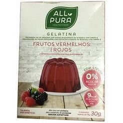 Gelatina Stevia Frutos Rojos | All Pura - Dietetica Ferrer