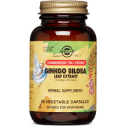 Ginkgo Biloba 60 Capsulas | Solgar - Dietetica Ferrer