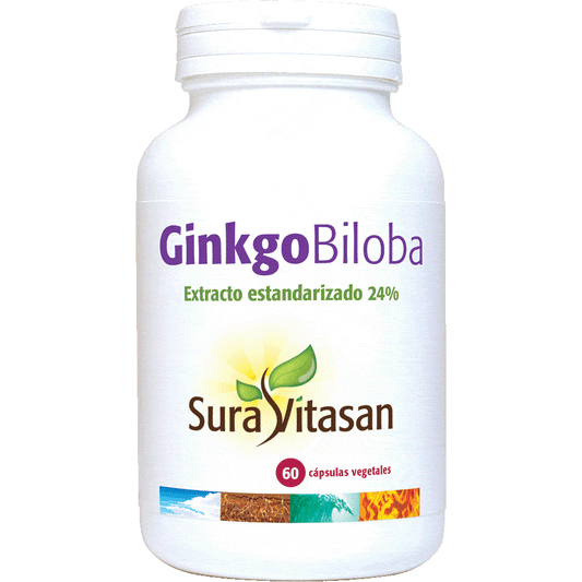 Ginkgo Biloba 60 Capsulas | Sura Vitasan - Dietetica Ferrer