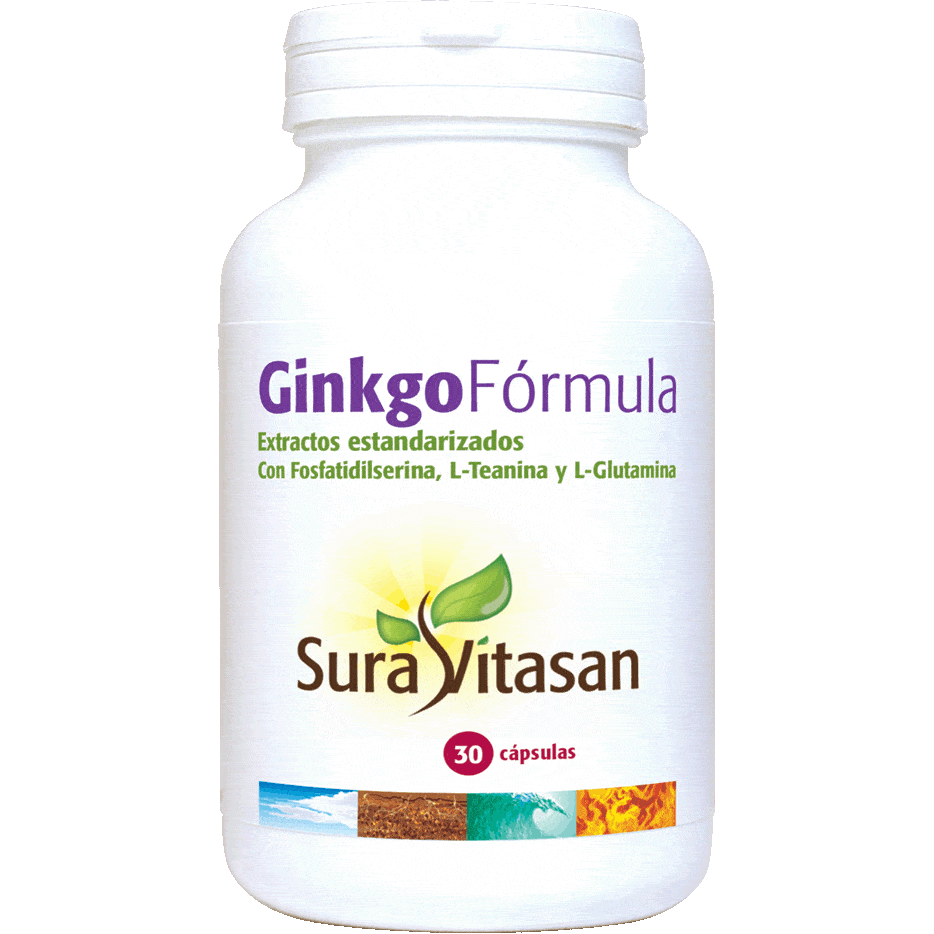 Ginkgo Formula 30 Capsulas | Sura Vitasan - Dietetica Ferrer