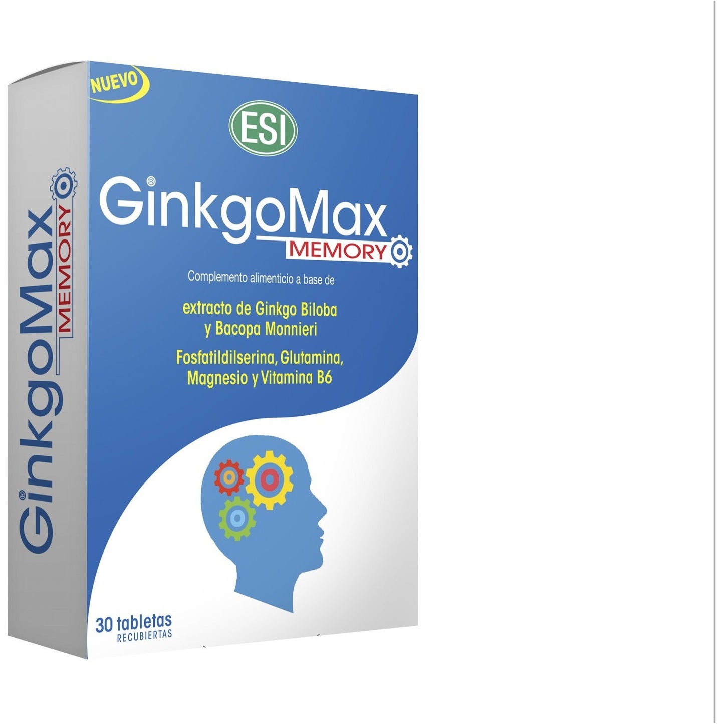 Ginkgomax Memory 30 Tabletas | Trepat Diet - Dietetica Ferrer