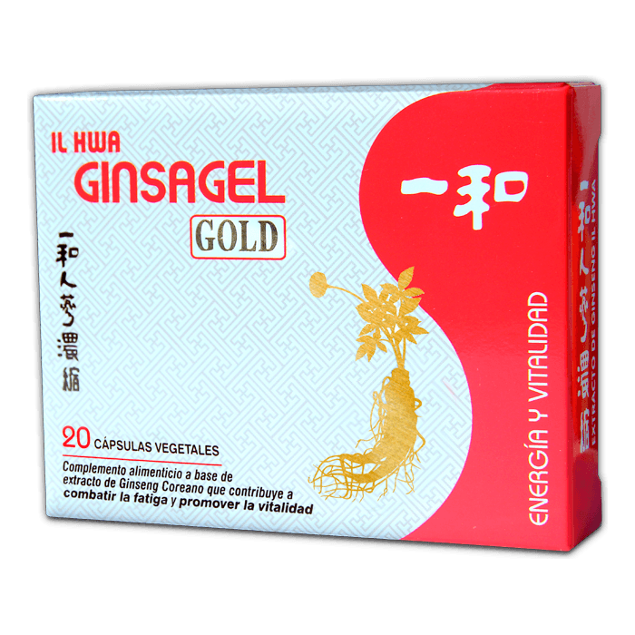 Ginsagel Gold 20 Capsulas | IL HWA - Dietetica Ferrer