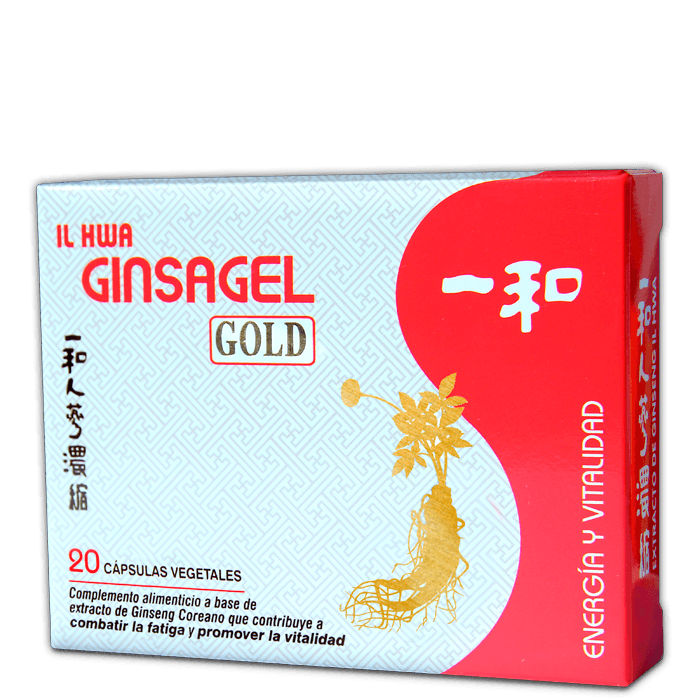 Ginsagel Gold 20 Capsulas | IL HWA - Dietetica Ferrer