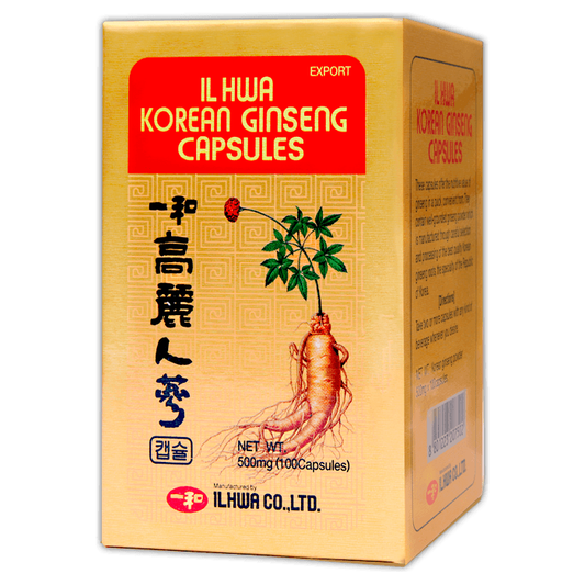 Ginseng Rojo Coreano 500 mg | IL HWA - Dietetica Ferrer