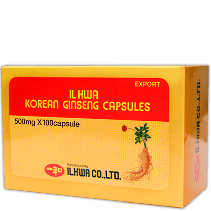 Ginseng Rojo Coreano 500 mg | IL HWA - Dietetica Ferrer