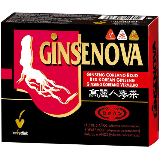 Ginsenova 60 cápsulas | Novadiet - Dietetica Ferrer