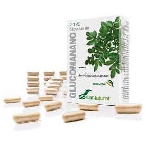 Glucomanano 60 Capsulas | Soria Natural - Dietetica Ferrer