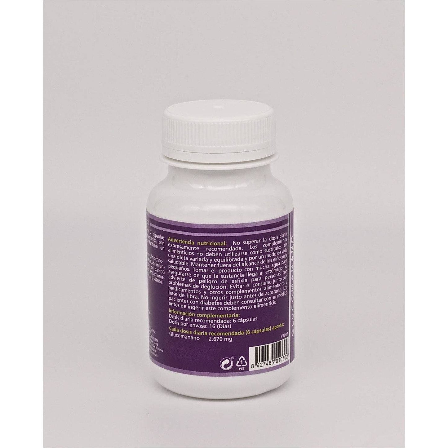 Glucomanano 600 mg 100 Capsulas | Sotya - Dietetica Ferrer