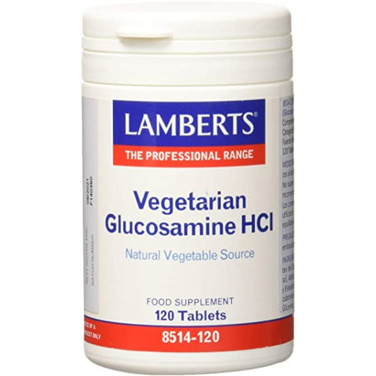 Glucosamina Vegetariana HCI 120 Comprimidos | Lamberts - Dietetica Ferrer