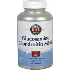 Glucosamine Chondroitin Msm 90 Comprimidos | KAL - Dietetica Ferrer
