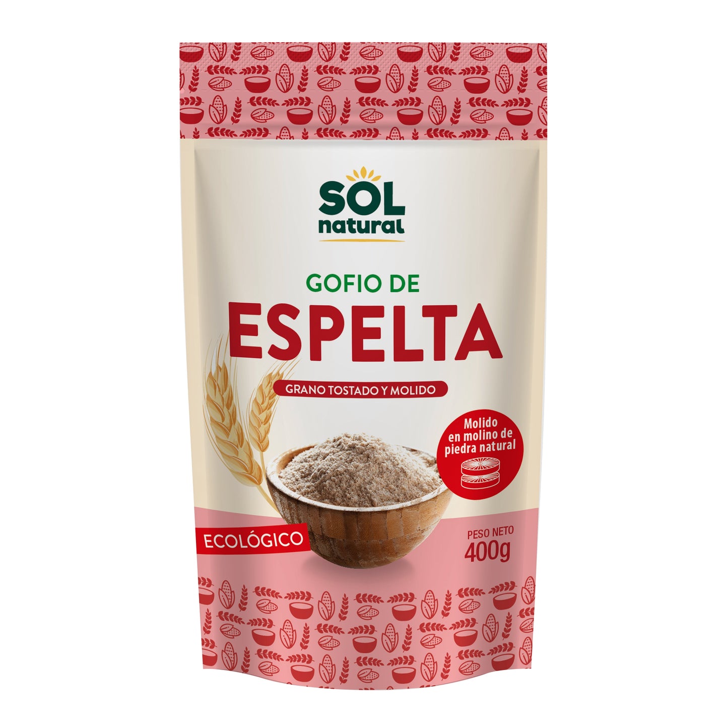 Gofio de Espelta Integral Bio 400 gr | Sol Natural - Dietetica Ferrer