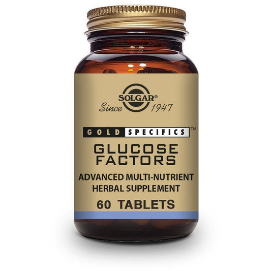 Gold Specifics Glucose Factors 60 Comprimidos | Solgar - Dietetica Ferrer