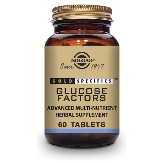 Gold Specifics Glucose Factors 60 Comprimidos | Solgar - Dietetica Ferrer