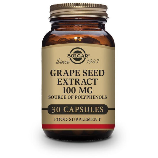 Grape Seed Extract 100 Mg | 30 Capsulas | Solgar - Dietetica Ferrer