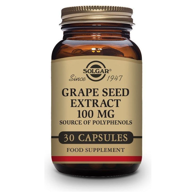 Grape Seed Extract 100 Mg | 30 Capsulas | Solgar - Dietetica Ferrer