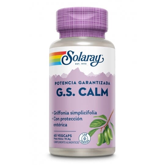 GS Calm 5Htp 60 Capsulas | Solaray - Dietetica Ferrer