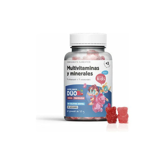 Multivitaminas y Minerales 60 Gominolas | Senda Kids - Dietetica Ferrer