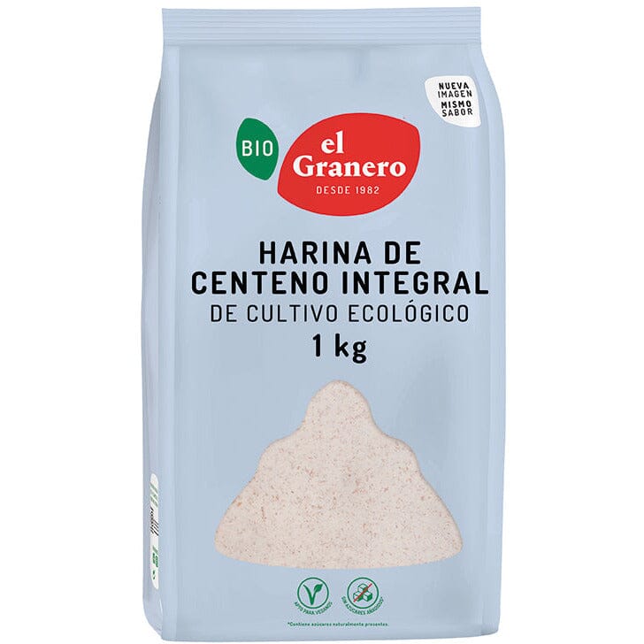 Harina de Centeno Integral Bio | El Granero Integral - Dietetica Ferrer