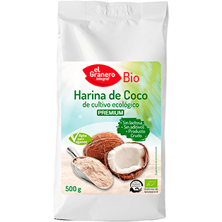 Harina de Coco Bio 500 gr | El Granero Integral - Dietetica Ferrer