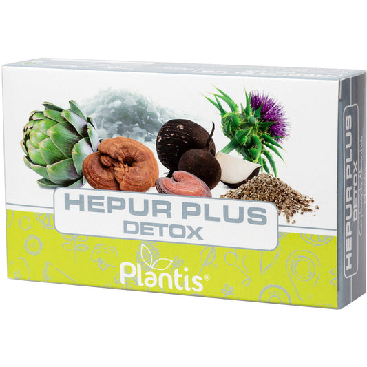 Hepur Plus Detox 90 Capsulas | Plantis - Dietetica Ferrer