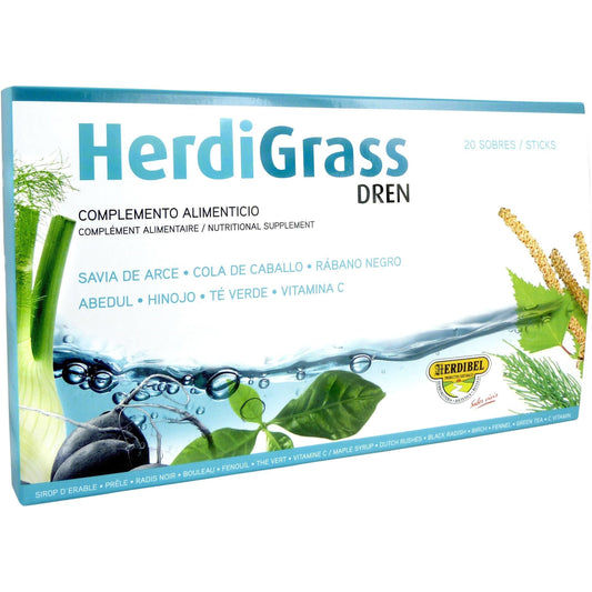 Herdigrass Dren 20 Sticks | Herdibel - Dietetica Ferrer