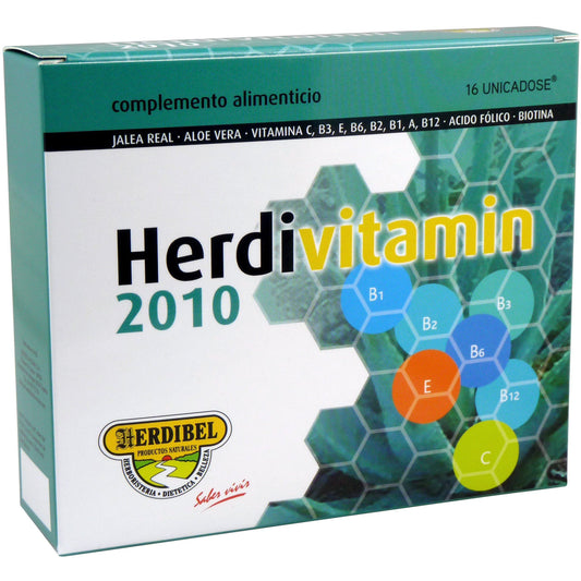 Herdivitamin 2010 16 Ampollas | Herdibel - Dietetica Ferrer