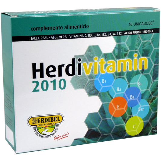 Herdivitamin 2010 16 Ampollas | Herdibel - Dietetica Ferrer