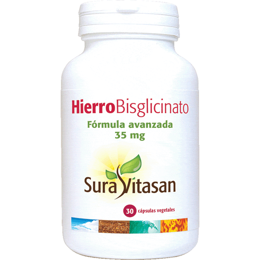 Hierro Bisglicinato 30 Capsulas | Sura Vitasan - Dietetica Ferrer