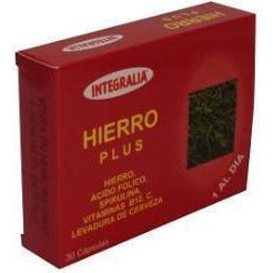 Hierro Plus 30 Capsulas | Integralia - Dietetica Ferrer