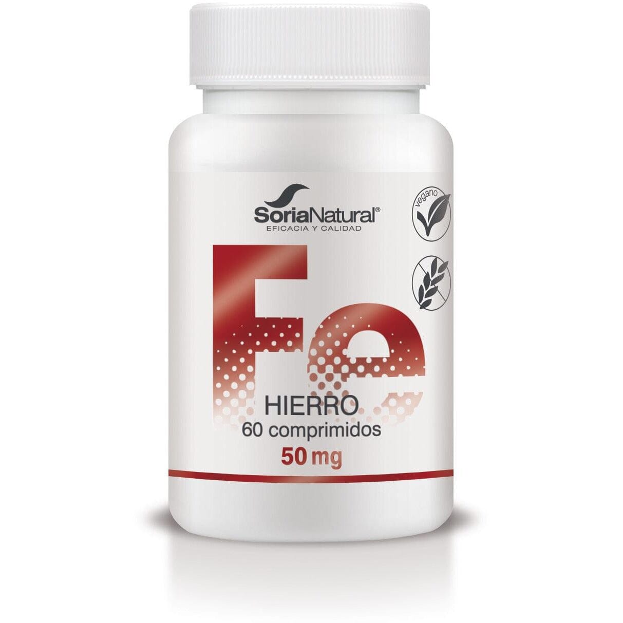 Hierro Retard 60 Comprimidos | Soria Natural - Dietetica Ferrer