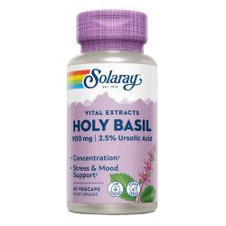 Holly Basil 60 Capsulas | Solaray - Dietetica Ferrer