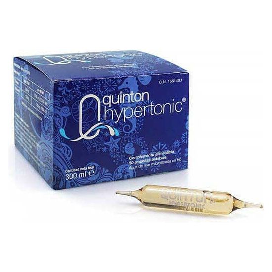 Hypertonic 30 ampollas | Quinton - Dietetica Ferrer