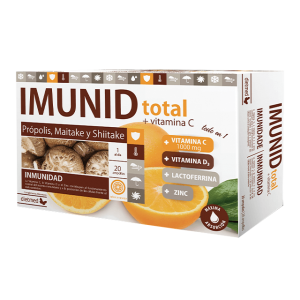 Imunid Total + Vitamina C 20 Ampollas | Dietmed - Dietetica Ferrer