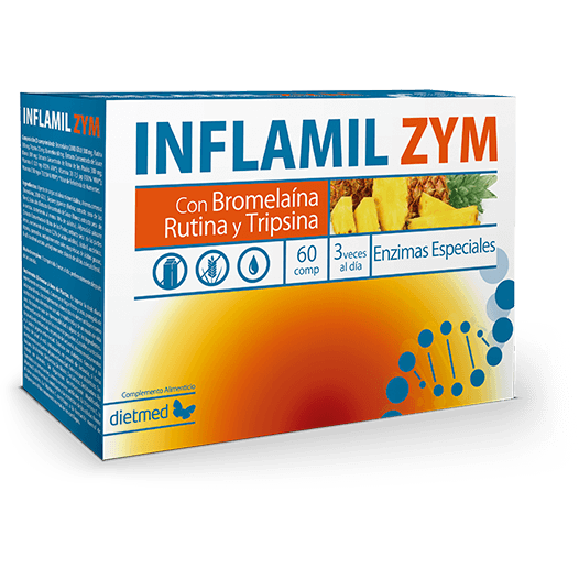 Inflamil Zym 60 Comprimidos | Dietmed - Dietetica Ferrer