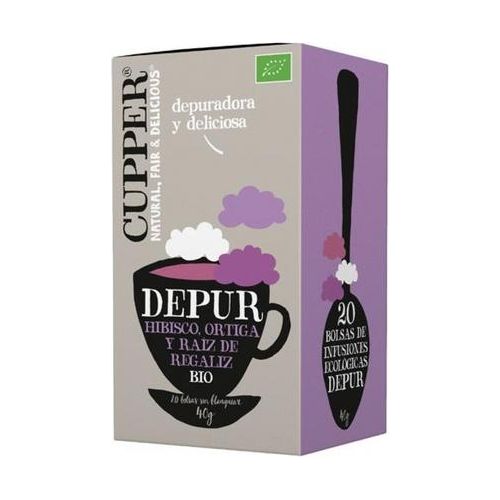 Infusion Depur Bio 20 Filtros | Cupper - Dietetica Ferrer