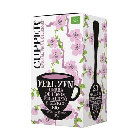 Infusión Feel Zen Bio 20 Bolsas | Cupper - Dietetica Ferrer