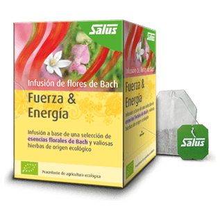 Infusion Flores de Bach Fuerza Energia 15 Bolsitas | Salus - Dietetica Ferrer