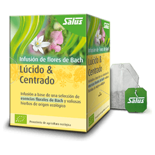 Infusion Flores de Bach Lucido Centrado 15 Bolsitas | Salus - Dietetica Ferrer