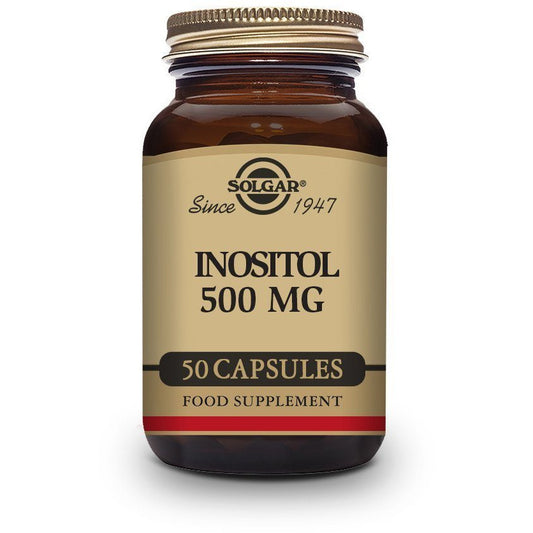 Inositol 500 Mg 50 Capsulas | Solgar - Dietetica Ferrer