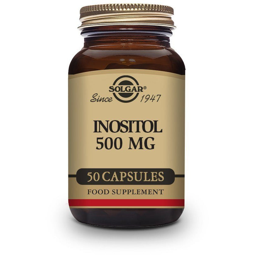 Inositol 500 Mg 50 Capsulas | Solgar - Dietetica Ferrer