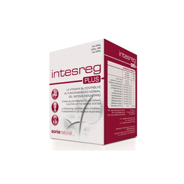 Intesreg Plus 14 sobres | Soria Natural - Dietetica Ferrer